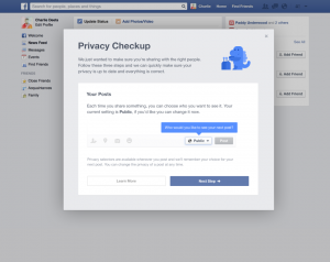 making it easier to share with who you want 2 300x238 5 Facebook privacy changes by the privacy dinosaur